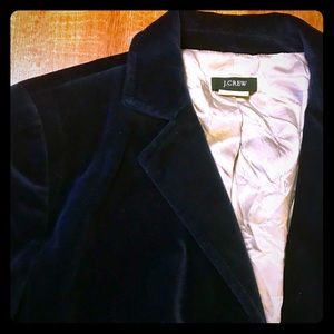Velvet blazer J. Crew